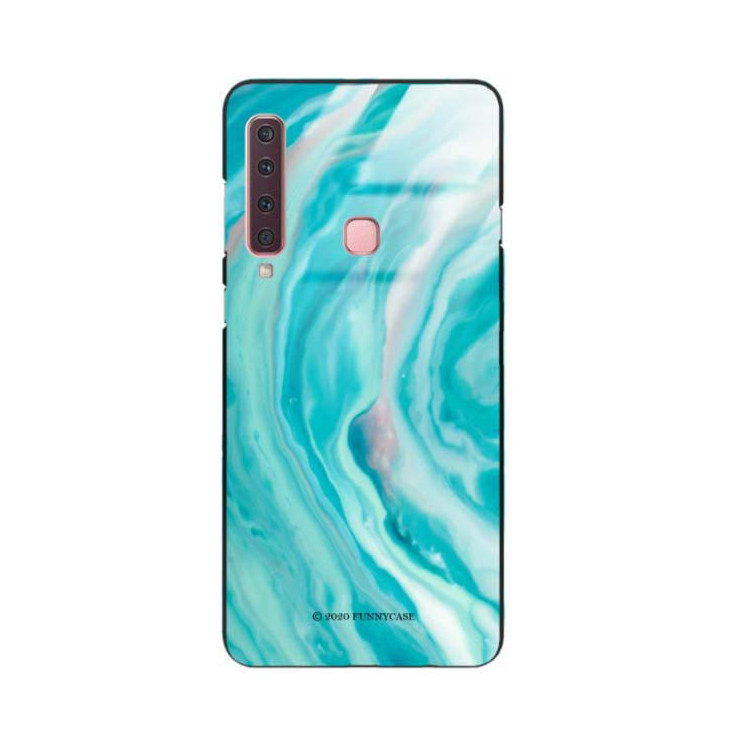 Black Case Wzory ST_NMR Samsung GALAXY A9 2018  - FunnyCase 