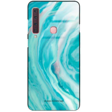 Black Case Wzory ST_NMR Samsung GALAXY A9 2018  - FunnyCase 