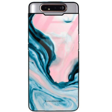 Black Case Wzory ST_NMR Samsung GALAXY A90  - FunnyCase 