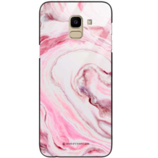 Black Case Wzory ST_NMR Samsung GALAXY J6 2018  - FunnyCase 