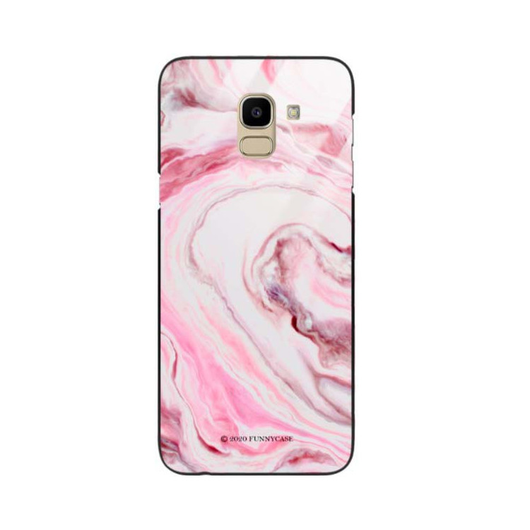 Black Case Wzory ST_NMR Samsung GALAXY J6 2018  - FunnyCase 