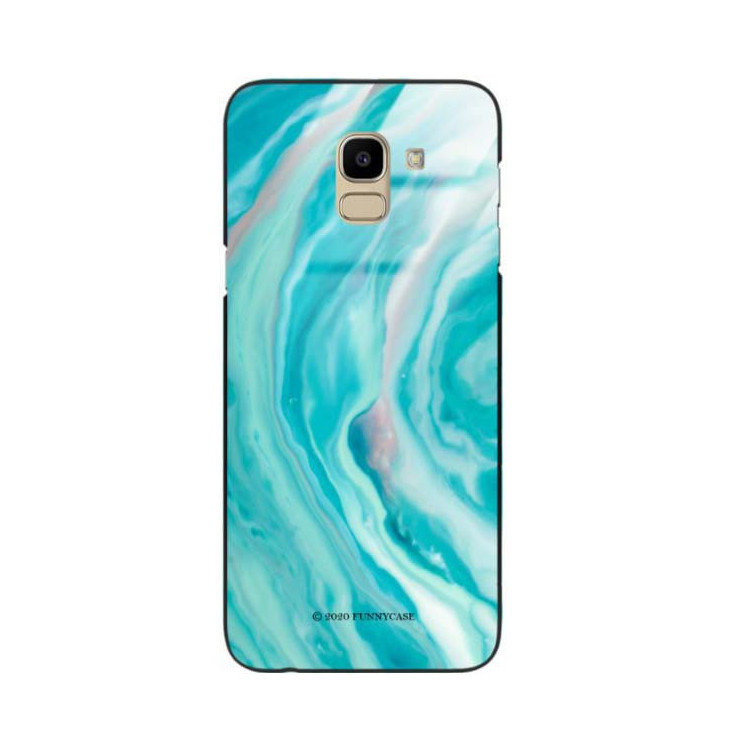 Black Case Wzory ST_NMR Samsung GALAXY J6 2018  - FunnyCase 