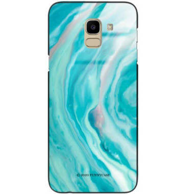 Black Case Wzory ST_NMR Samsung GALAXY J6 2018  - FunnyCase 