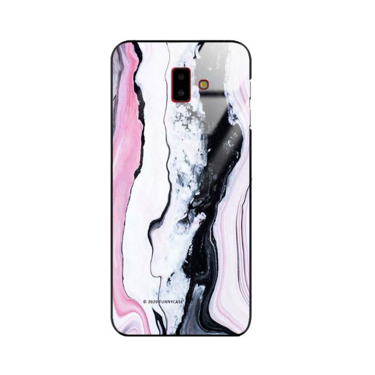 Black Case Wzory ST_NMR Samsung GALAXY J6 PLUS 2018  - FunnyCase 