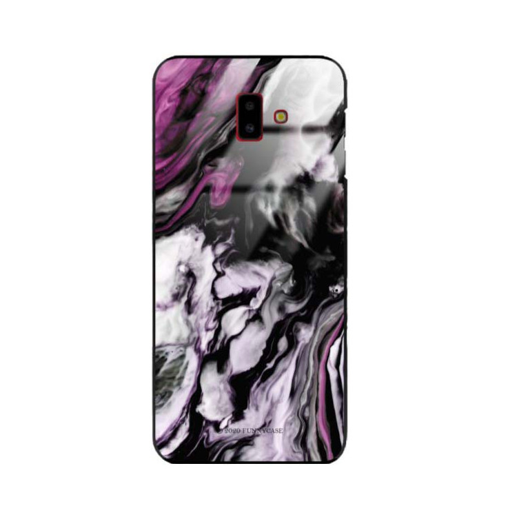 Black Case Wzory ST_NMR Samsung GALAXY J6 PLUS 2018  - FunnyCase 