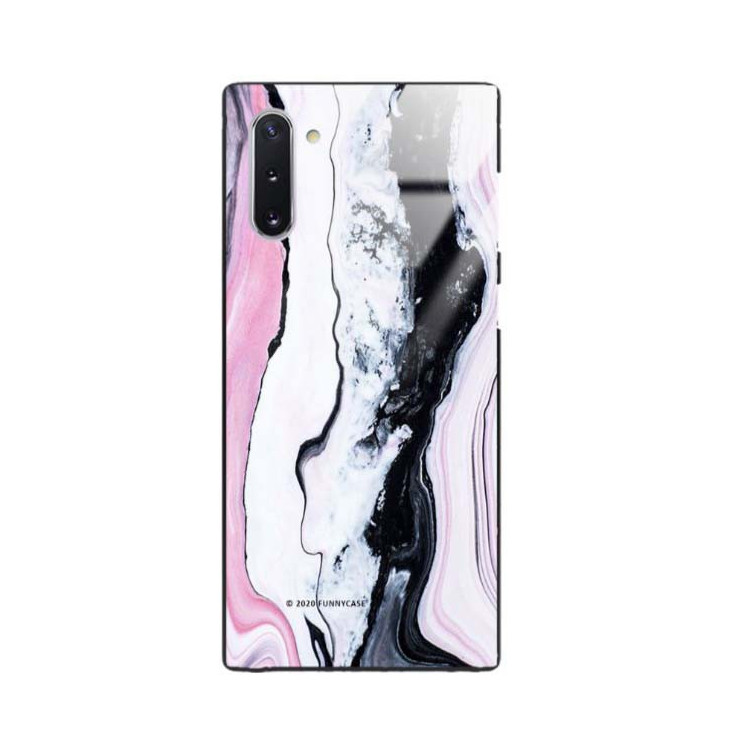 Black Case Wzory ST_NMR Samsung GALAXY NOTE 10  - FunnyCase 