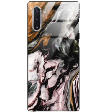 Black Case Wzory ST_NMR Samsung GALAXY NOTE 10  - FunnyCase 