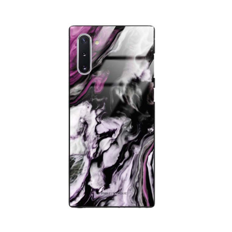 Black Case Wzory ST_NMR Samsung GALAXY NOTE 10  - FunnyCase 