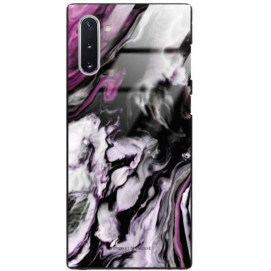 Black Case Wzory ST_NMR Samsung GALAXY NOTE 10  - FunnyCase 