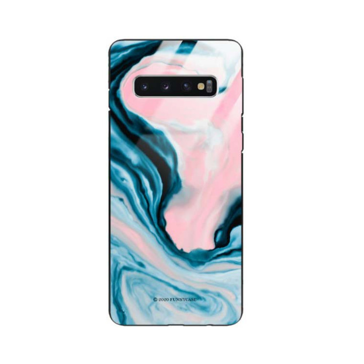 Black Case Wzory ST_NMR Samsung GALAXY S10  - FunnyCase 