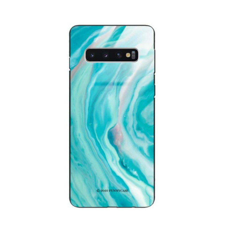 Black Case Wzory ST_NMR Samsung GALAXY S10  - FunnyCase 