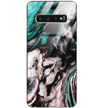 Black Case Wzory ST_NMR Samsung GALAXY S10  - FunnyCase 