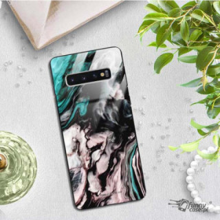 Black Case Wzory ST_NMR Samsung GALAXY S10  - FunnyCase 