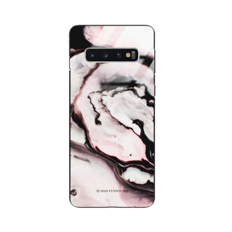 Black Case Wzory ST_NMR Samsung GALAXY S10  - FunnyCase 