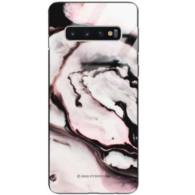 Black Case Wzory ST_NMR Samsung GALAXY S10  - FunnyCase 