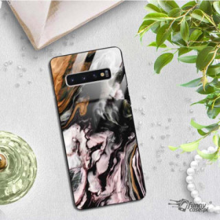 Black Case Wzory ST_NMR Samsung GALAXY S10  - FunnyCase 