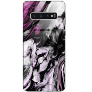 Black Case Wzory ST_NMR Samsung GALAXY S10  - FunnyCase 