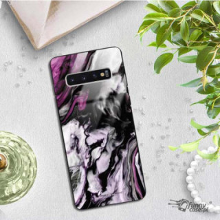 Black Case Wzory ST_NMR Samsung GALAXY S10  - FunnyCase 