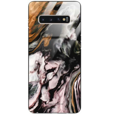 Black Case Wzory ST_NMR Samsung GALAXY S10 PLUS  - FunnyCase 