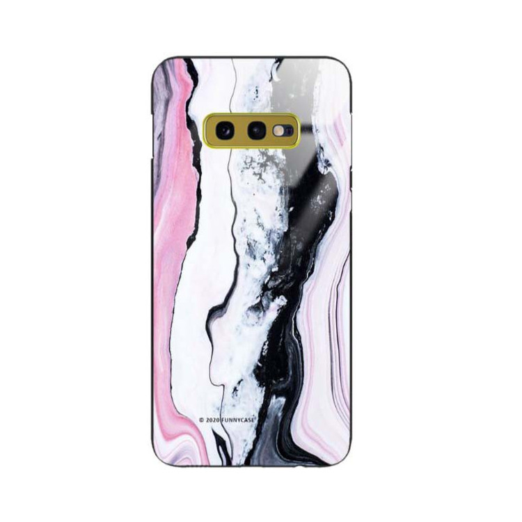 Black Case Wzory ST_NMR Samsung GALAXY S10E  - FunnyCase 