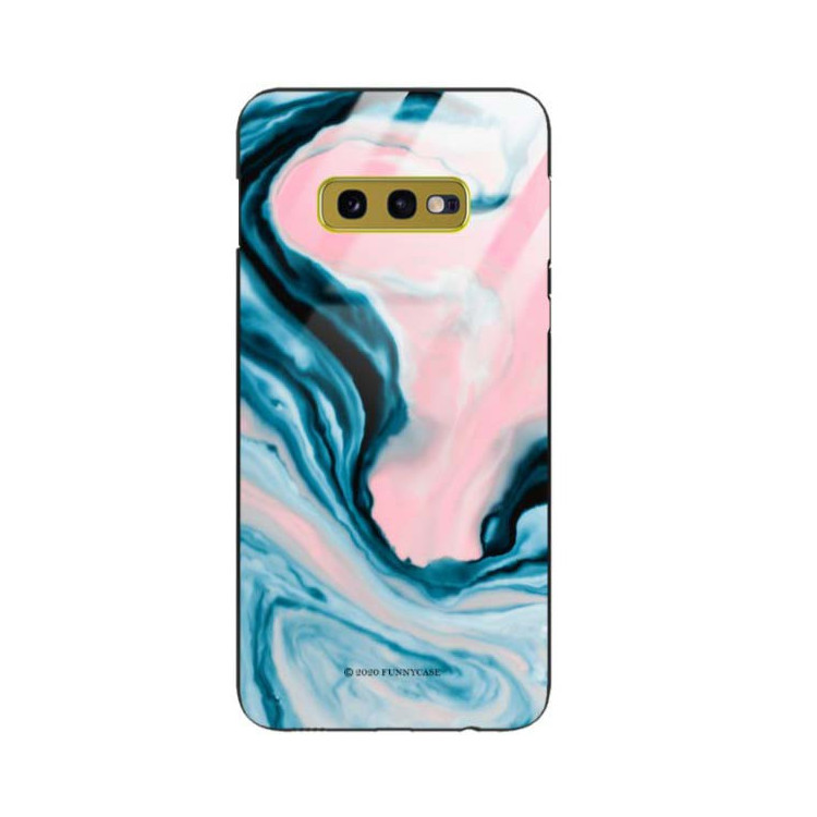 Black Case Wzory ST_NMR Samsung GALAXY S10E  - FunnyCase 