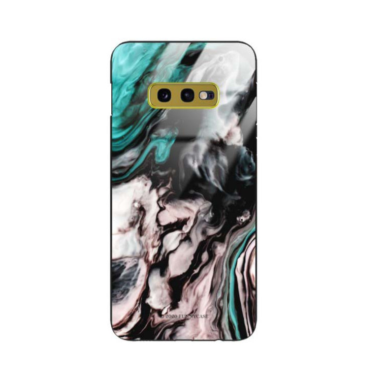 Black Case Wzory ST_NMR Samsung GALAXY S10E  - FunnyCase 