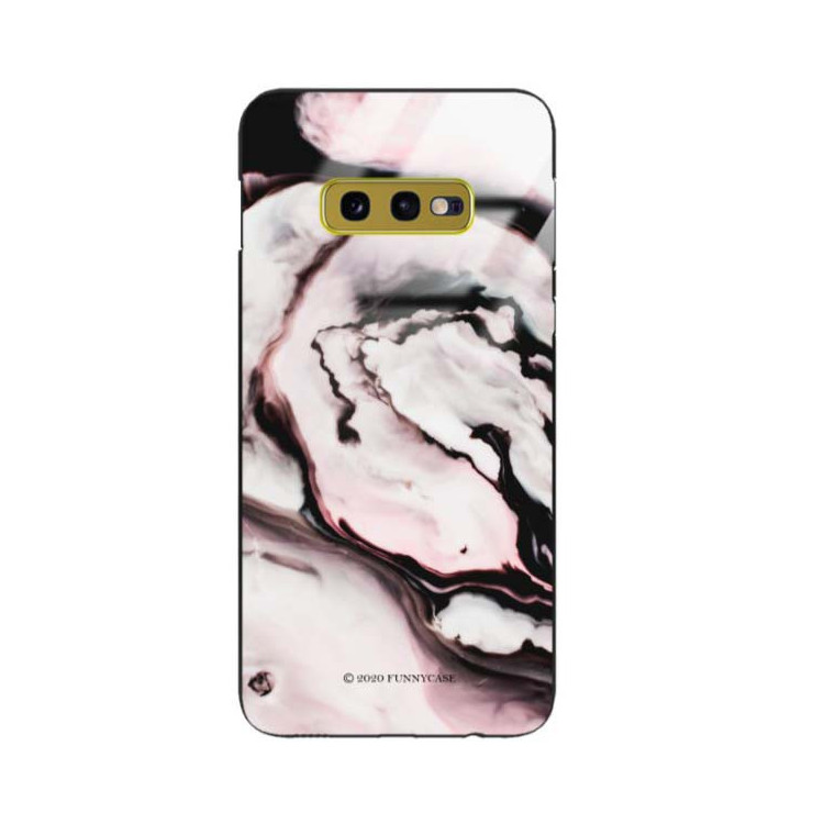 Black Case Wzory ST_NMR Samsung GALAXY S10E  - FunnyCase 