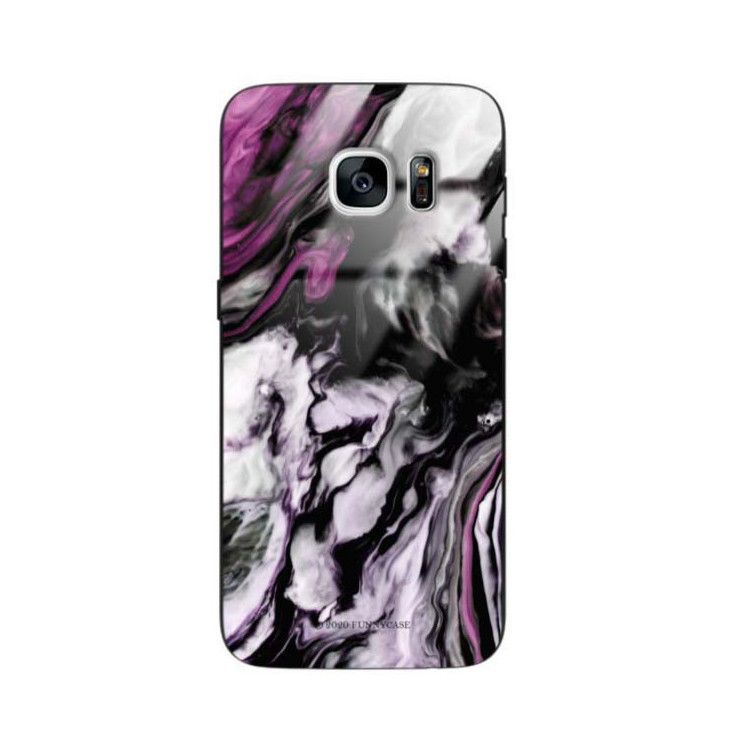 Black Case Wzory ST_NMR Samsung GALAXY S7  - FunnyCase 