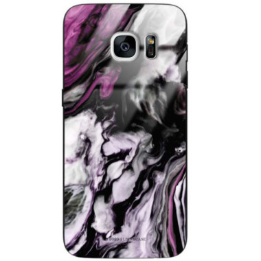 Black Case Wzory ST_NMR Samsung GALAXY S7  - FunnyCase 