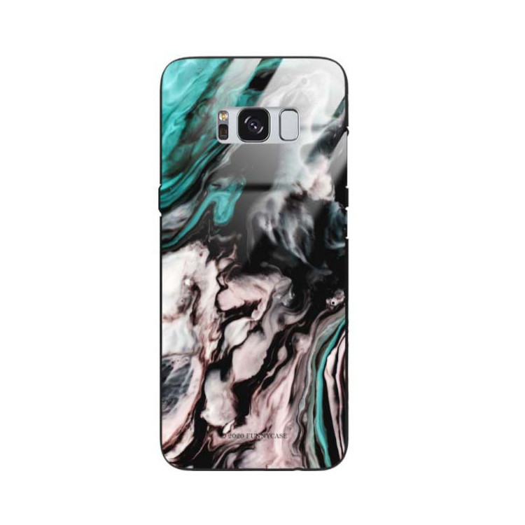 Black Case Wzory ST_NMR Samsung GALAXY S8  - FunnyCase 