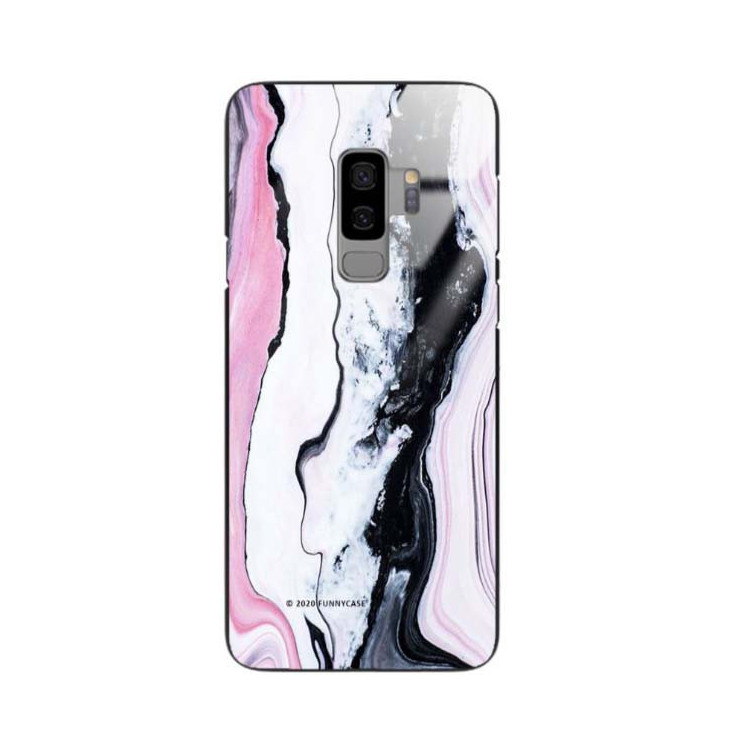 Black Case Wzory ST_NMR Samsung GALAXY S9 PLUS  - FunnyCase 