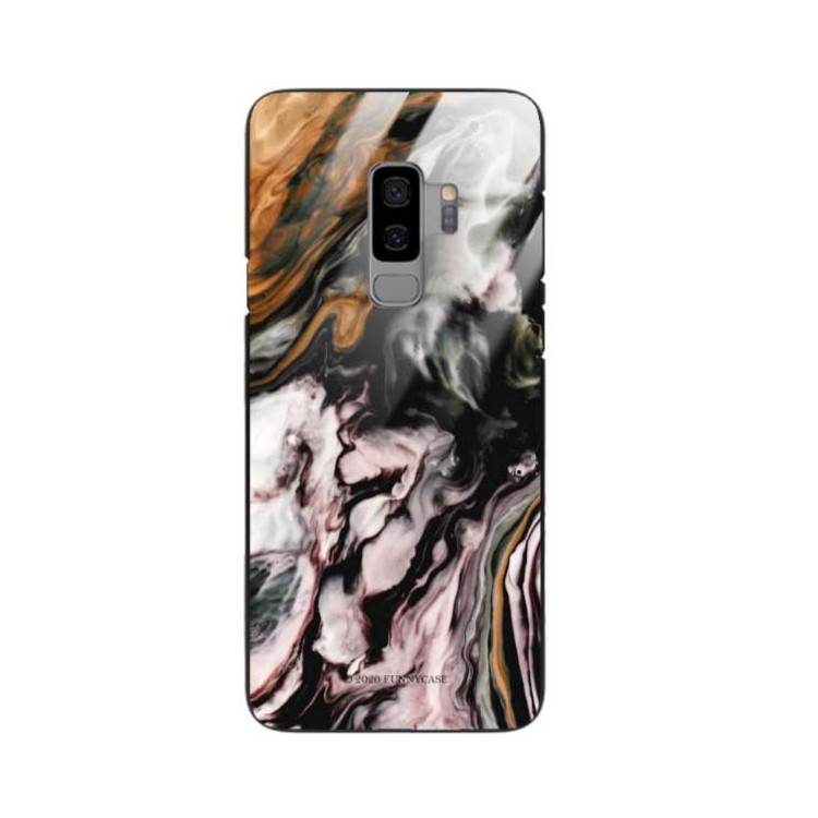 Black Case Wzory ST_NMR Samsung GALAXY S9 PLUS  - FunnyCase 