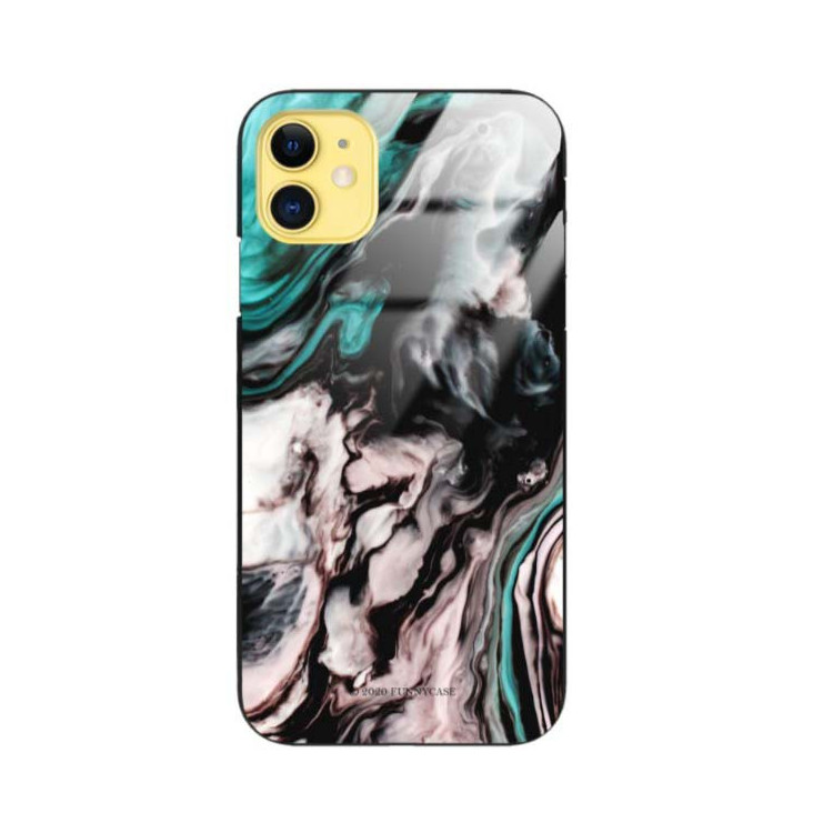 Black Case Wzory ST_NMR Apple IPHONE 11  - FunnyCase 