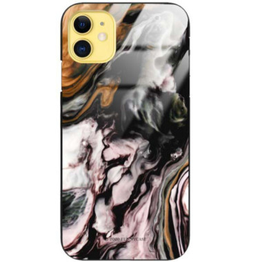 Black Case Wzory ST_NMR Apple IPHONE 11  - FunnyCase 