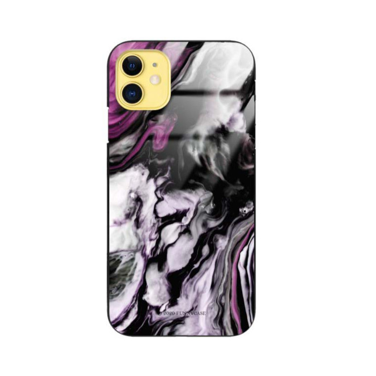 Black Case Wzory ST_NMR Apple IPHONE 11  - FunnyCase 