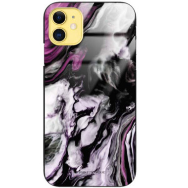 Black Case Wzory ST_NMR Apple IPHONE 11  - FunnyCase 