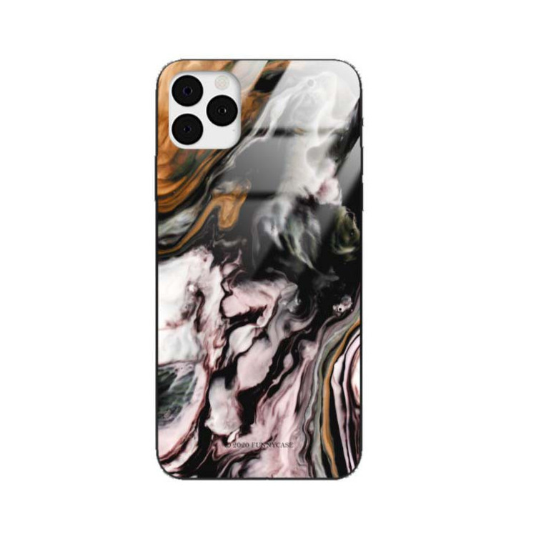 Black Case Wzory ST_NMR Apple IPHONE 11 PRO  - FunnyCase 