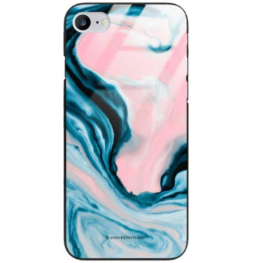 Black Case Wzory ST_NMR Apple IPHONE 7 / 8  - FunnyCase 