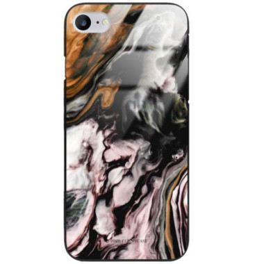 Black Case Wzory ST_NMR Apple IPHONE 7 / 8  - FunnyCase 