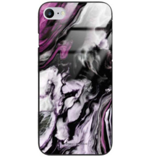 Black Case Wzory ST_NMR Apple IPHONE 7 / 8  - FunnyCase 