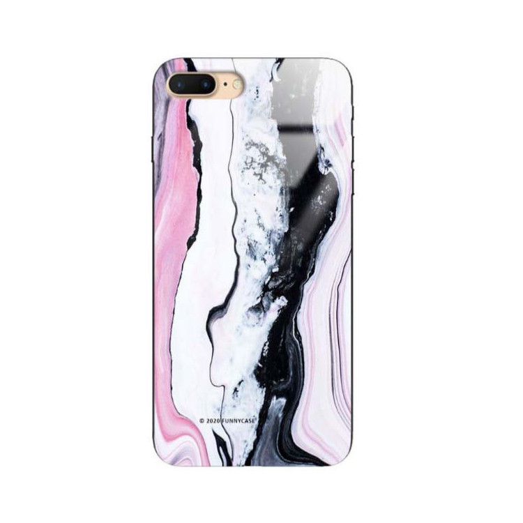 Black Case Wzory ST_NMR Apple IPHONE 7 PLUS / 8 PLUS  - FunnyCase 