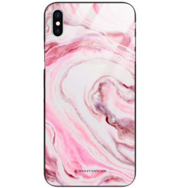 Black Case Wzory ST_NMR Apple IPHONE X / XS  - FunnyCase 