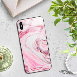 Black Case Wzory ST_NMR Apple IPHONE X / XS  - FunnyCase 