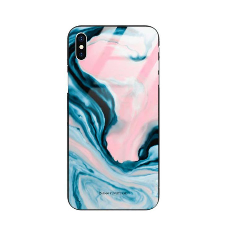 Black Case Wzory ST_NMR Apple IPHONE X / XS  - FunnyCase 