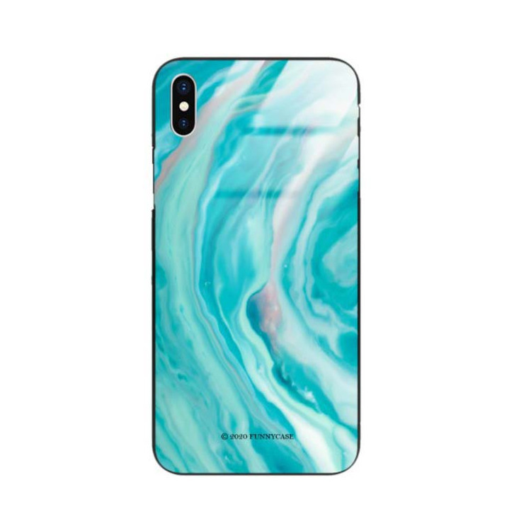 Black Case Wzory ST_NMR Apple IPHONE X / XS  - FunnyCase 