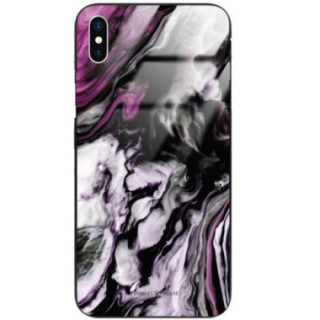 Black Case Wzory ST_NMR Apple IPHONE X / XS  - FunnyCase 