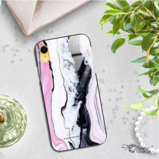 Black Case Wzory ST_NMR Apple IPHONE XR  - FunnyCase 