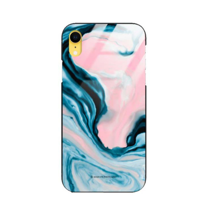 Black Case Wzory ST_NMR Apple IPHONE XR  - FunnyCase 