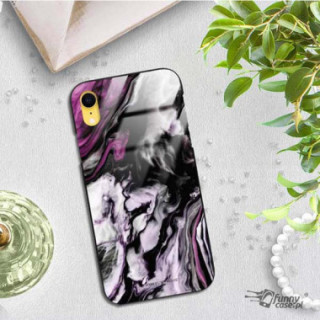 Black Case Wzory ST_NMR Apple IPHONE XR  - FunnyCase 