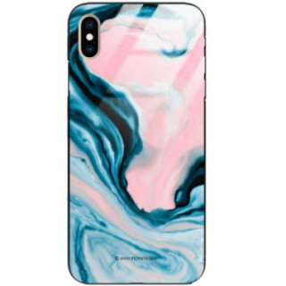 Black Case Wzory ST_NMR Apple IPHONE XS MAX  - FunnyCase 